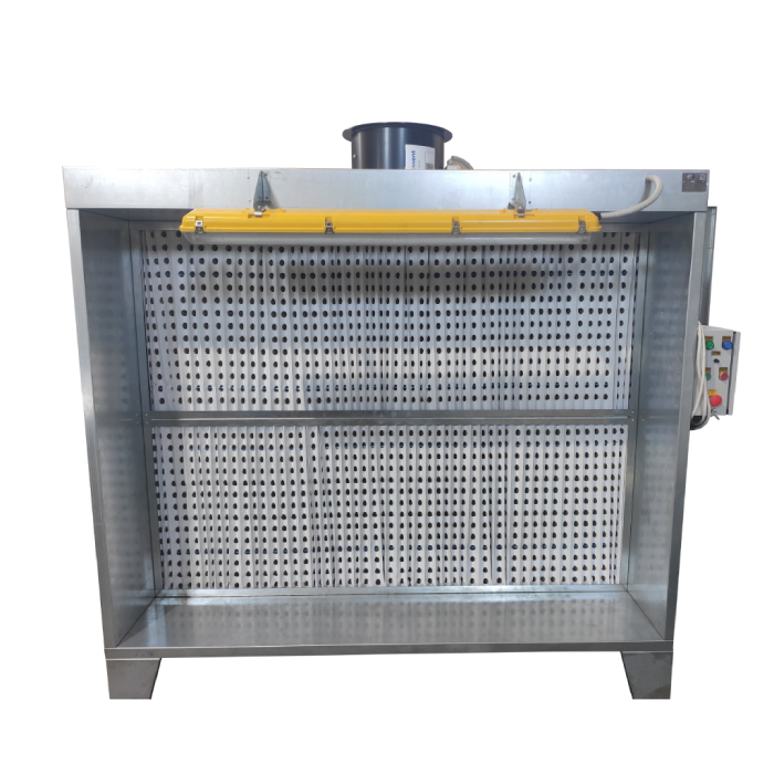 Dryback Wet Paint Spraying Walls and Booths