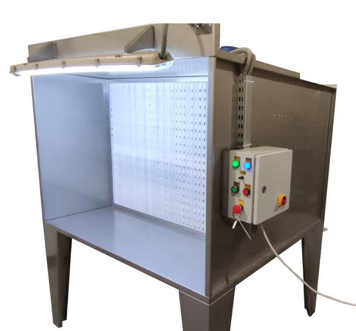 Dryback Wet Paint Spraying Walls and Booths